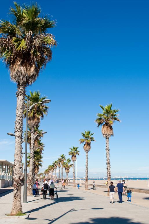 Piso Playa Patacona/Malvarrosa Valencia Kültér fotó