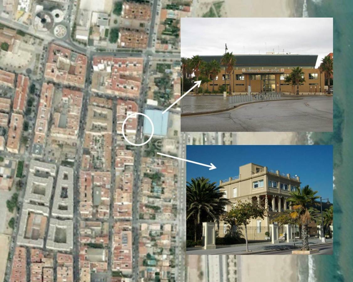 Piso Playa Patacona/Malvarrosa Valencia Kültér fotó
